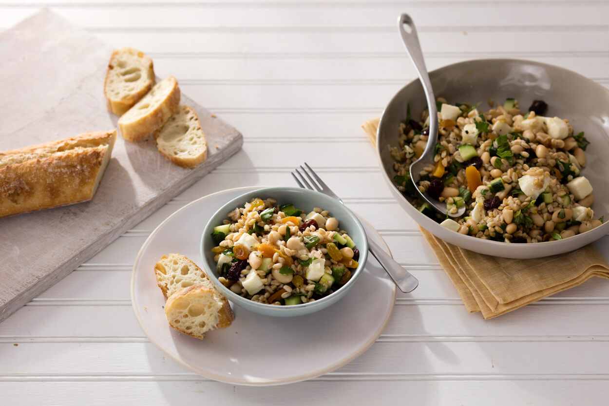 Farro & White Bean Salad