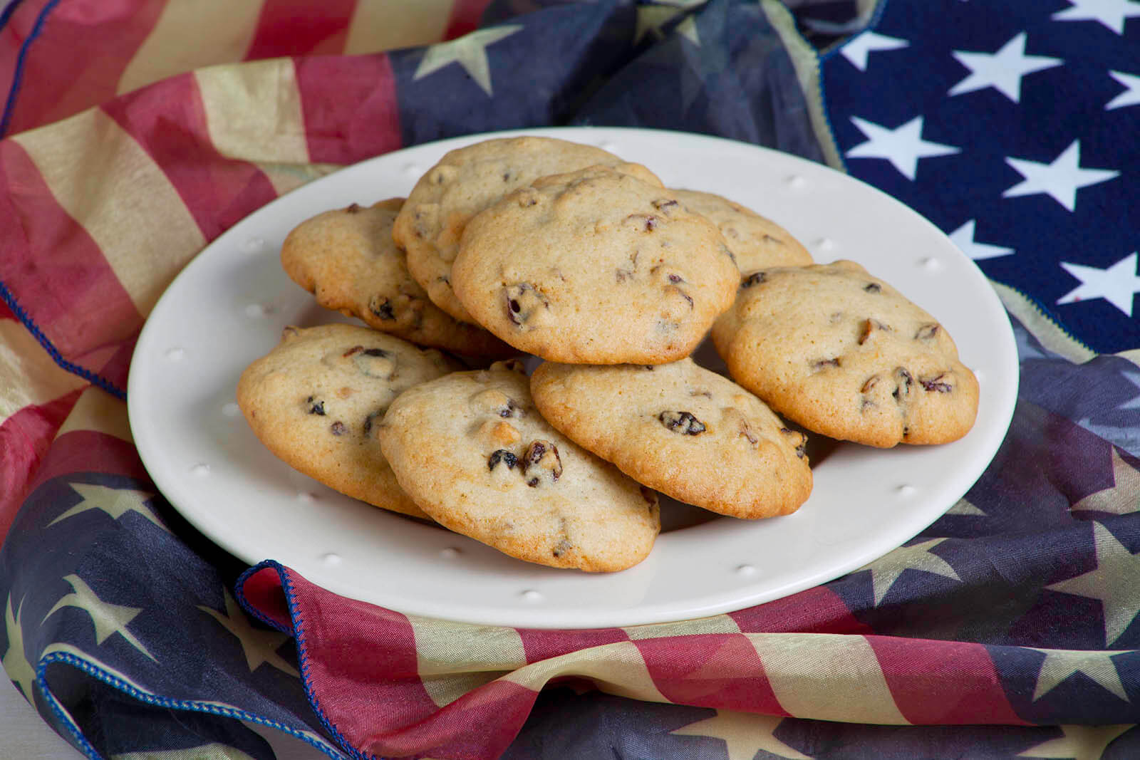 Presidential Currant Pecan Sugar Cookies